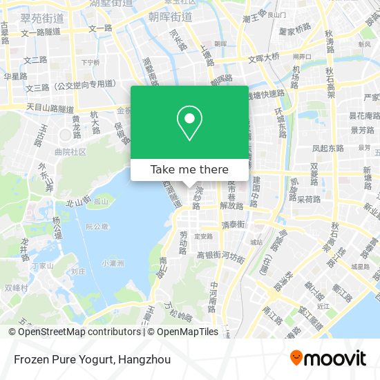 Frozen Pure Yogurt map