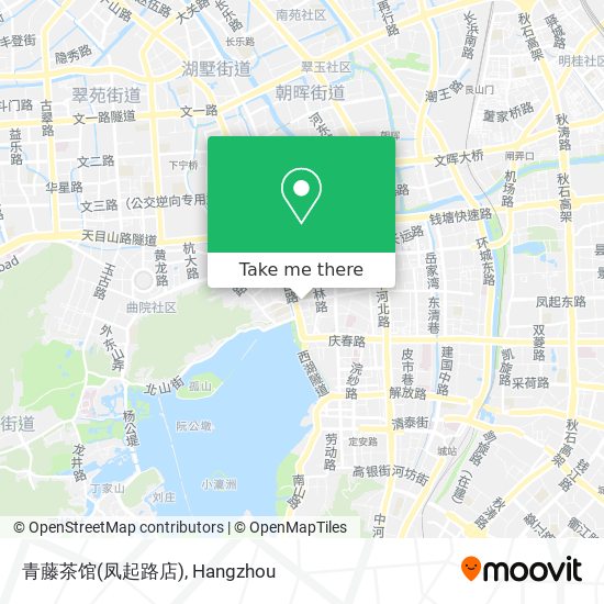 青藤茶馆(凤起路店) map
