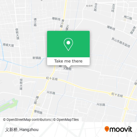 义新桥 map