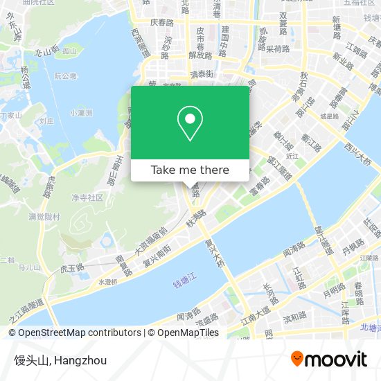 馒头山 map