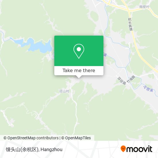 馒头山(余杭区) map