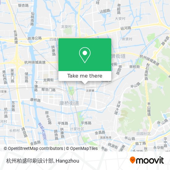 杭州柏盛印刷设计部 map