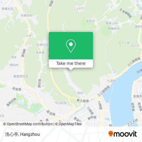 洗心亭 map