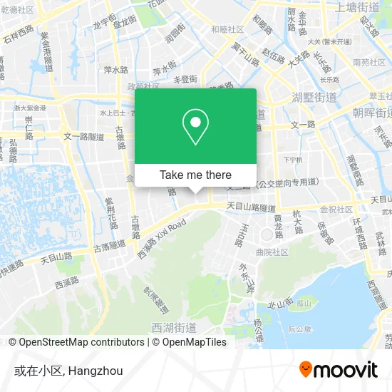 或在小区 map