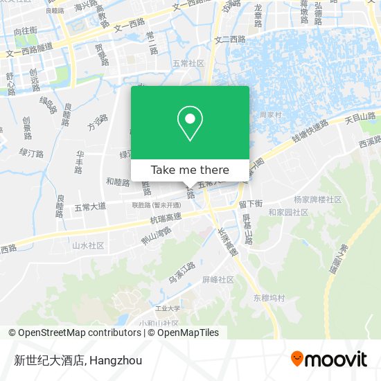 新世纪大酒店 map