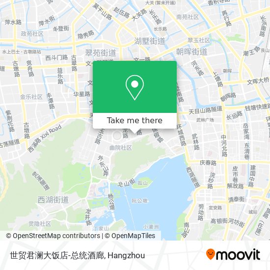 世贸君澜大饭店-总统酒廊 map