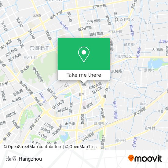 潇洒 map