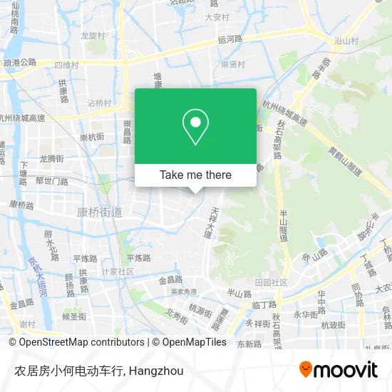 农居房小何电动车行 map