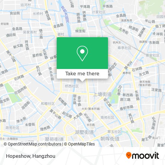 Hopeshow map