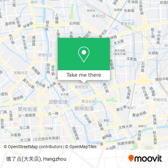 饿了点(大关店) map
