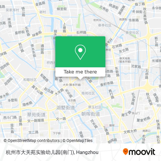 杭州市大关苑实验幼儿园(南门) map