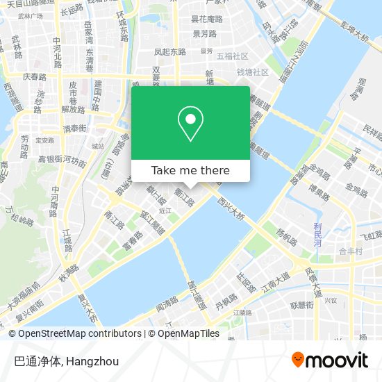 巴通净体 map