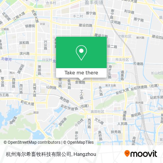 杭州海尔希畜牧科技有限公司 map