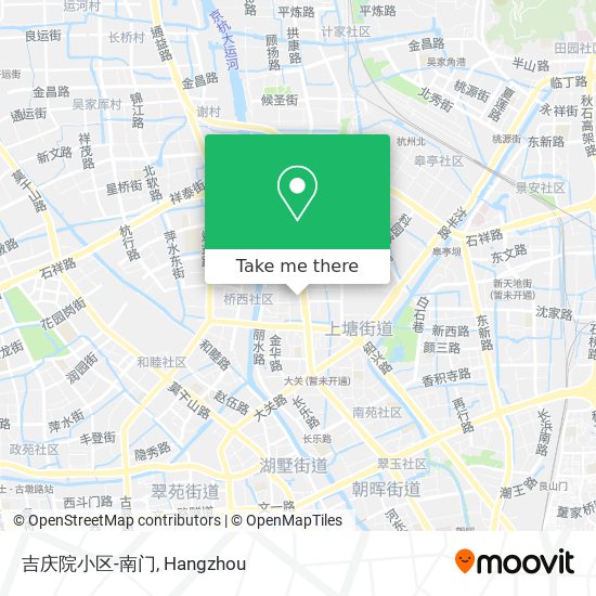 吉庆院小区-南门 map