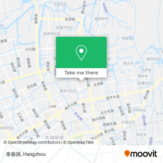 泰极路 map