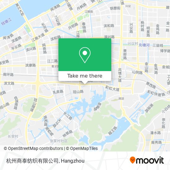 杭州商泰纺织有限公司 map