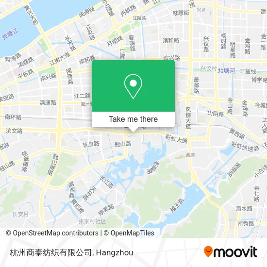 杭州商泰纺织有限公司 map