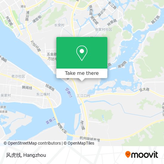 风虎线 map