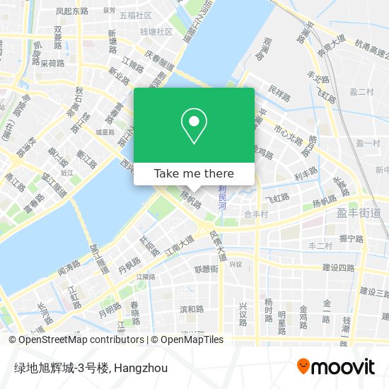 绿地旭辉城-3号楼 map
