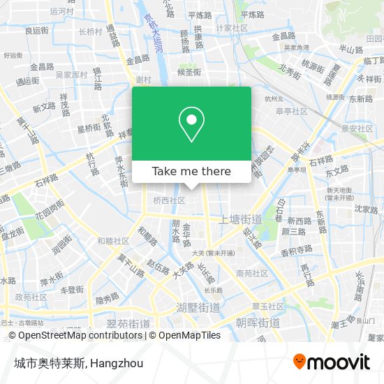 城市奥特莱斯 map