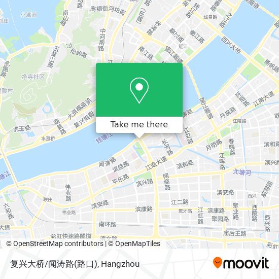 复兴大桥/闻涛路(路口) map