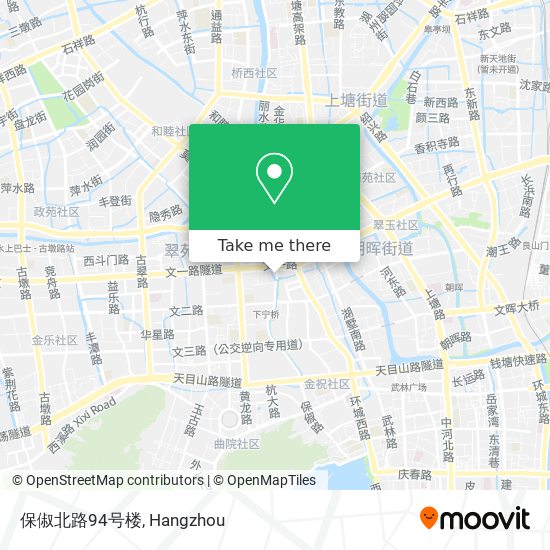 保俶北路94号楼 map