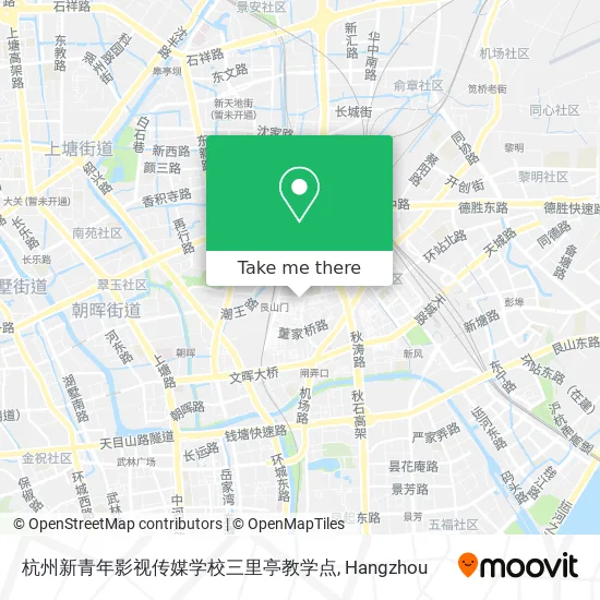 杭州新青年影视传媒学校三里亭教学点 map