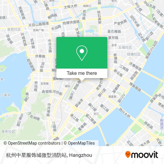杭州中星服饰城微型消防站 map
