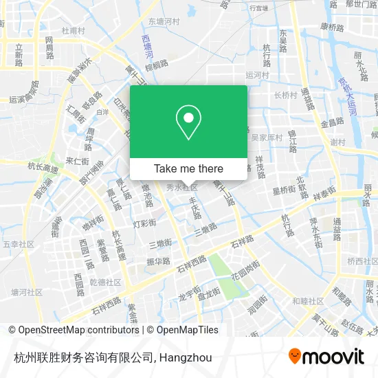 杭州联胜财务咨询有限公司 map