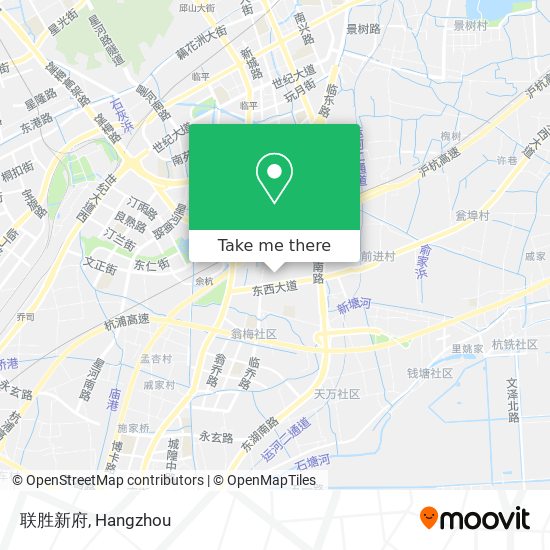 联胜新府 map