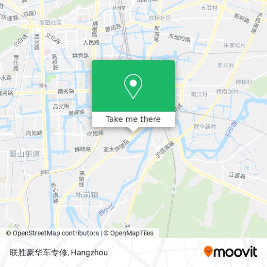 联胜豪华车专修 map