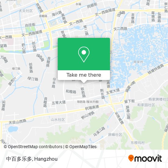 中百多乐多 map