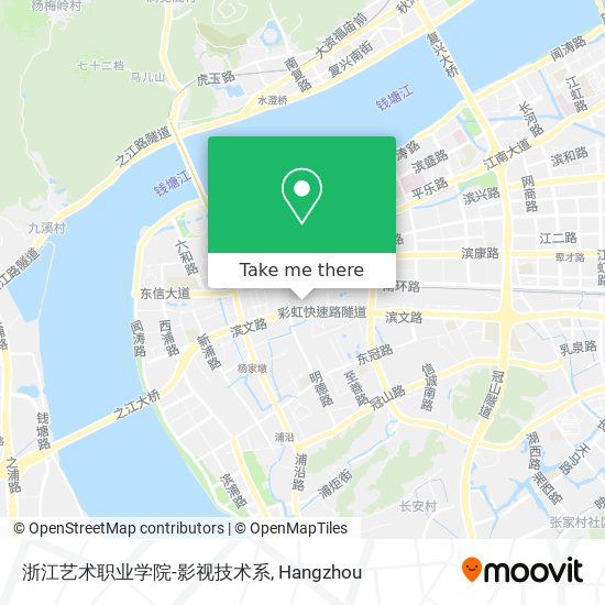 浙江艺术职业学院-影视技术系 map