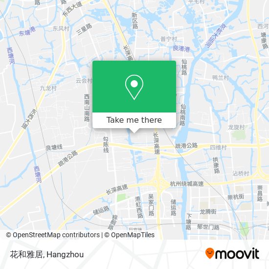 花和雅居 map