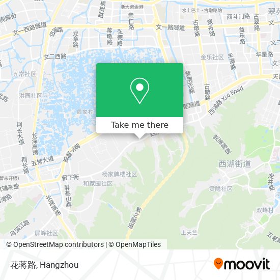 花蒋路 map