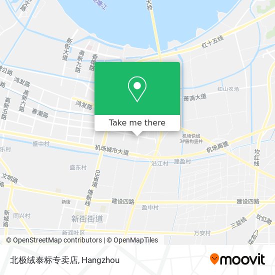 北极绒泰标专卖店 map