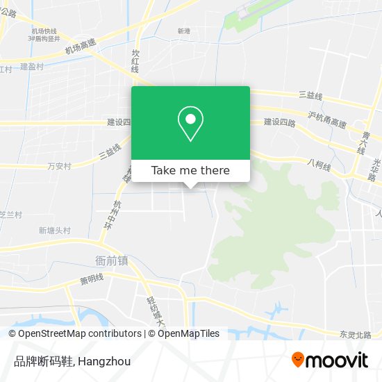 品牌断码鞋 map