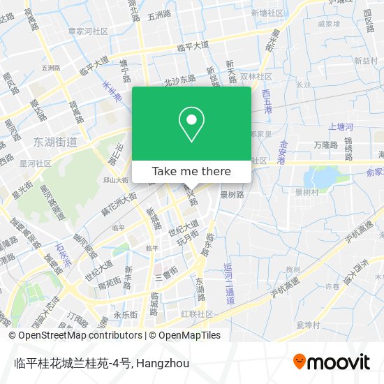 临平桂花城兰桂苑-4号 map