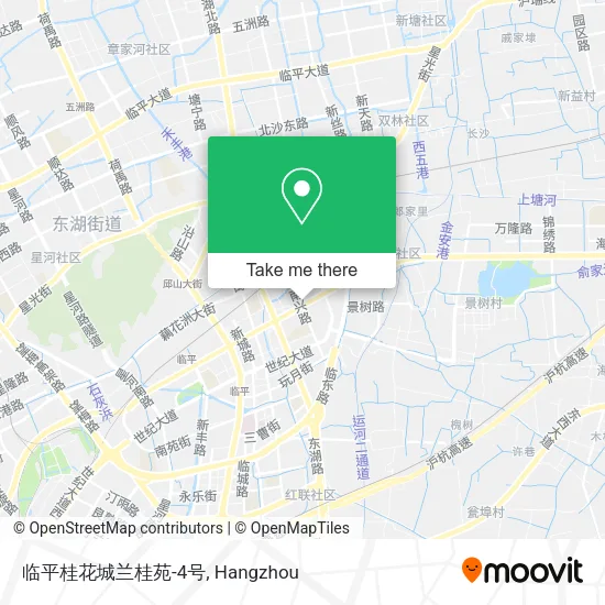 临平桂花城兰桂苑-4号 map