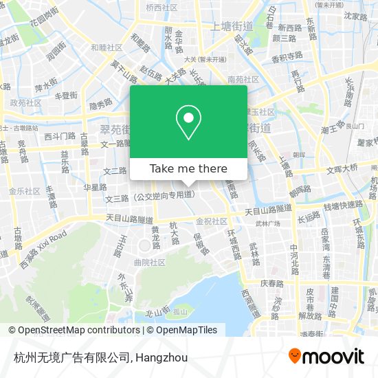 杭州无境广告有限公司 map