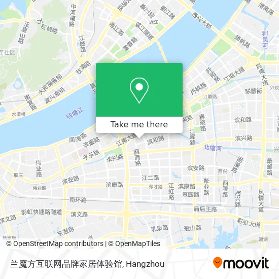 兰魔方互联网品牌家居体验馆 map