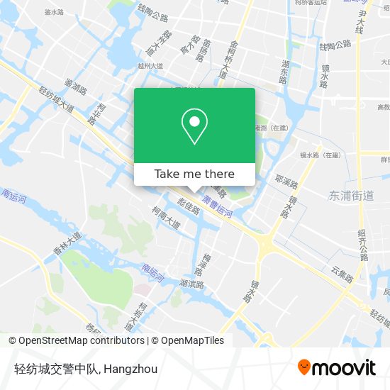 轻纺城交警中队 map