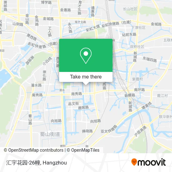 汇宇花园-26幢 map