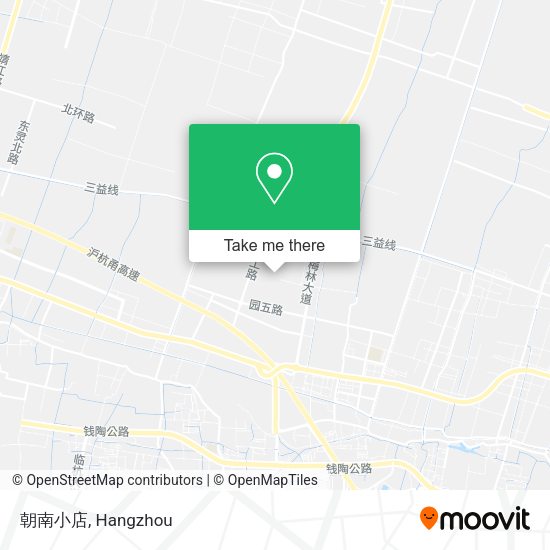 朝南小店 map