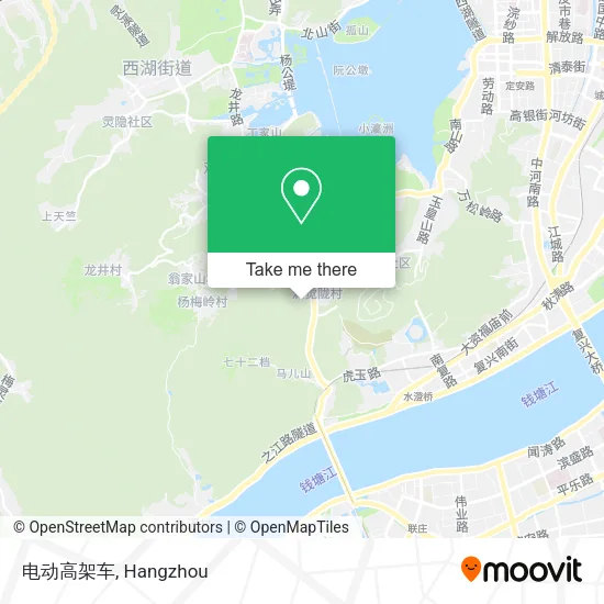 电动高架车 map
