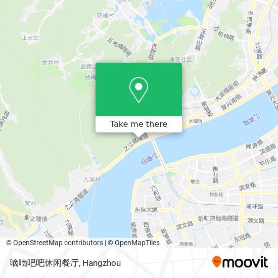 嘀嘀吧吧休闲餐厅 map