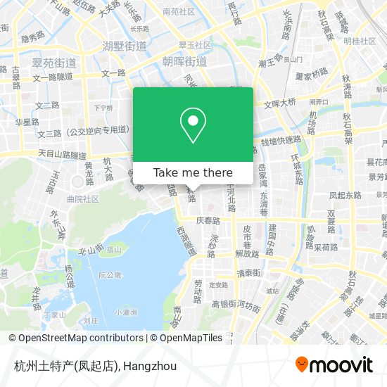 杭州土特产(凤起店) map