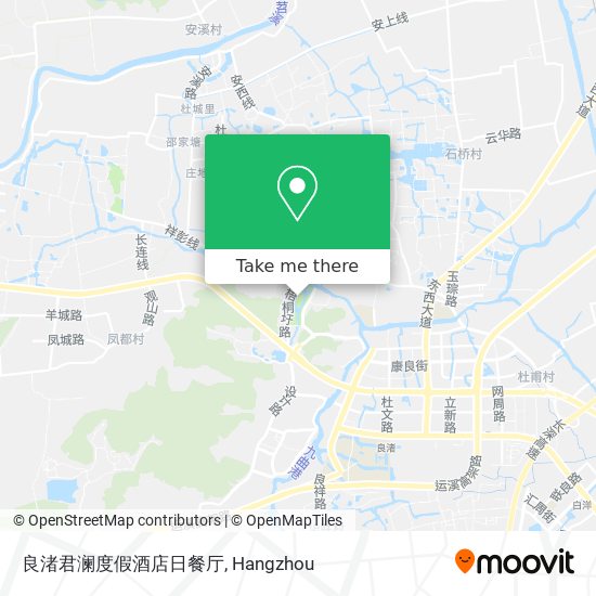 良渚君澜度假酒店日餐厅 map