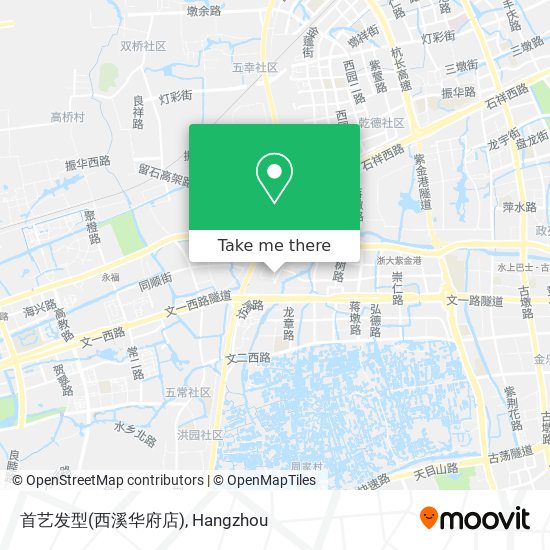 首艺发型(西溪华府店) map