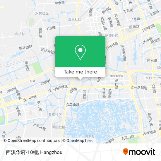 西溪华府-10幢 map